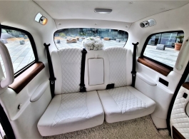 White London Taxi for weddings in Chelsea